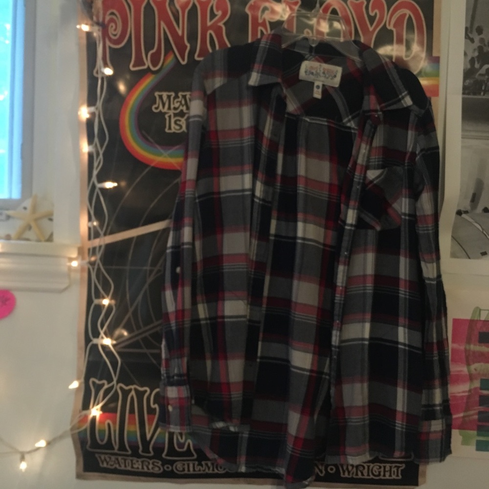 multicolored flannel